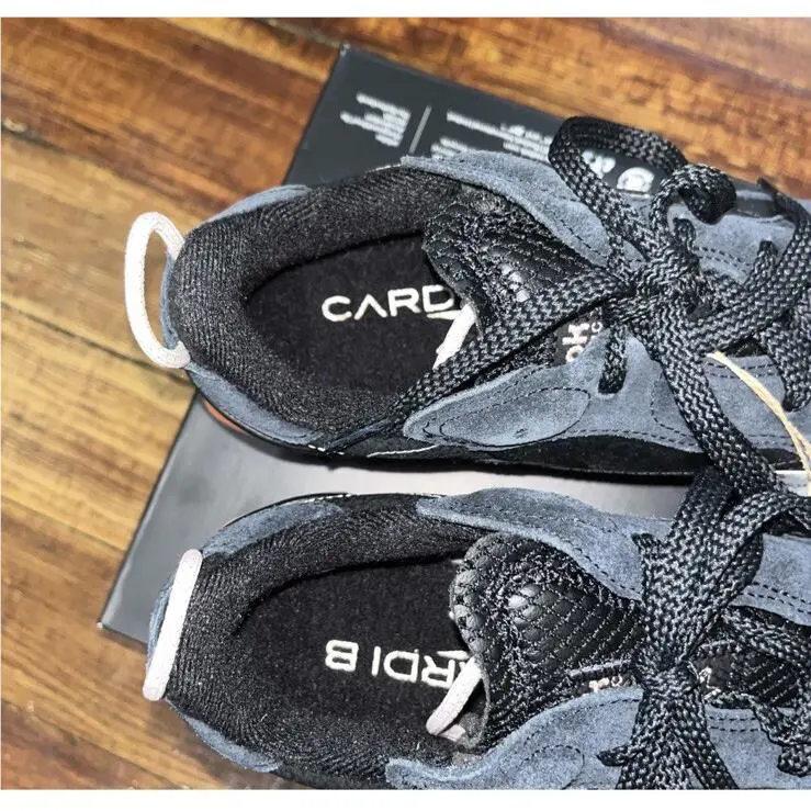 Reebok shoes - Reebok x Cardi B Women`s Classic Leather - Reebok Women Shoes - Black 2