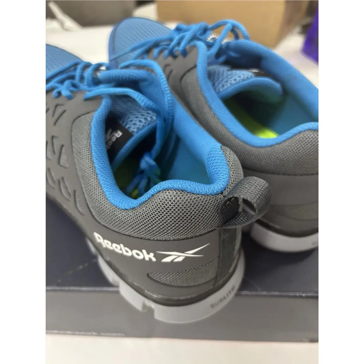 Reebok shoes - SUBLITE CUSHION WORK - SUBLITE CUSHION WORK - RB4040 - Blue and Grey 5