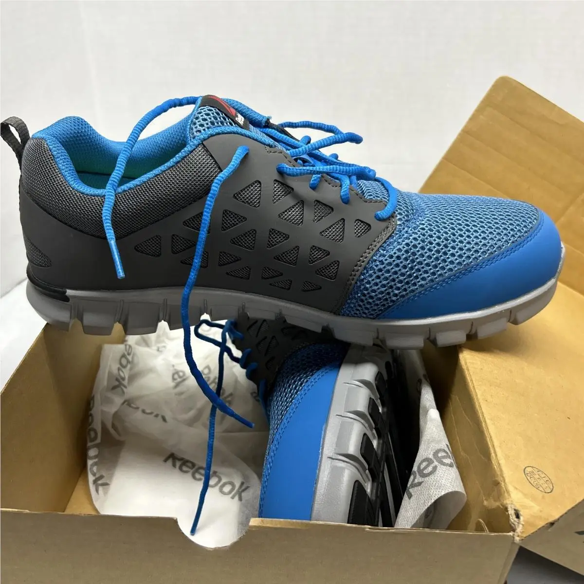 Reebok shoes - SUBLITE CUSHION WORK - SUBLITE CUSHION WORK - RB4040 - Blue and Grey 4