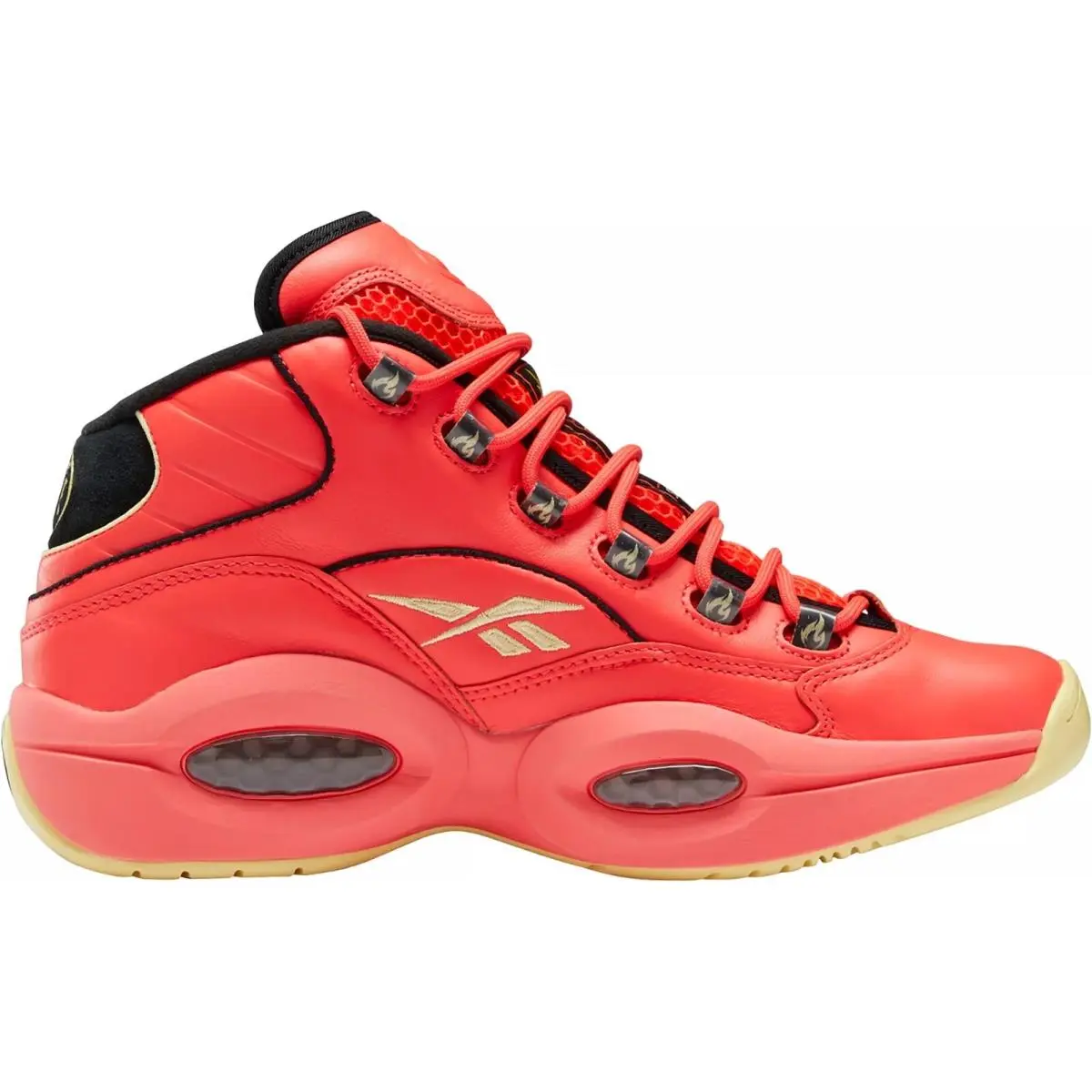Reebok shoes - Reebok Question Mid - Question Mid - GV7093 - Red/Black-Gum (UPC: 194821733985) 1