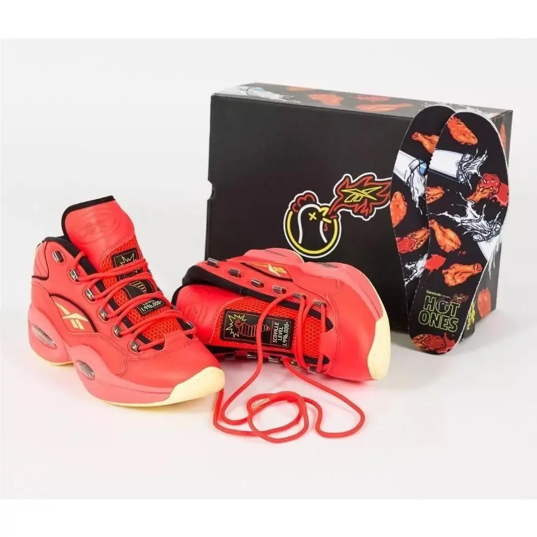 Reebok shoes - Reebok Question Mid - Question Mid - GV7093 - Red/Black-Gum (UPC: 194821733985) 0