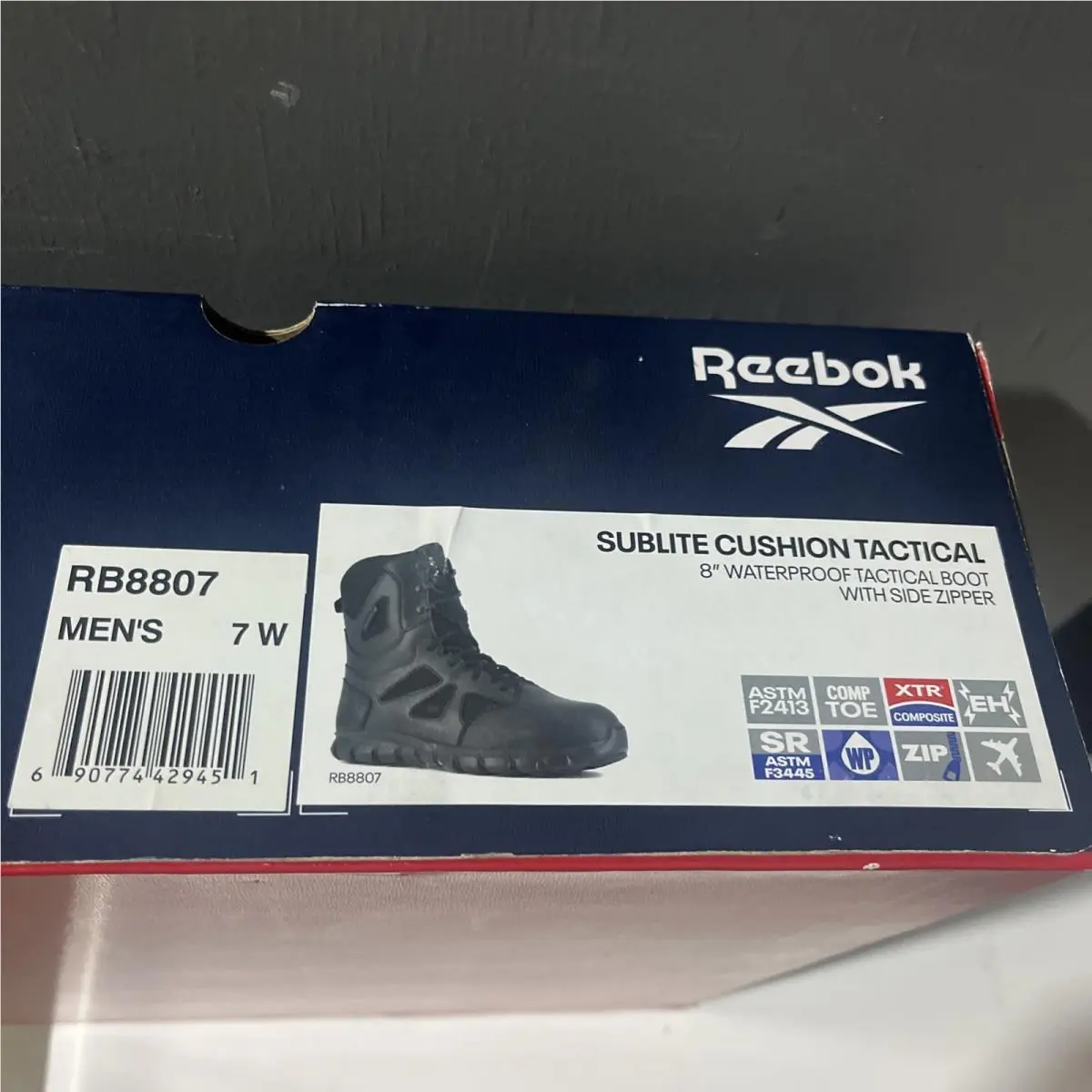 Reebok shoes - RB8807 - RB8807 - Black (UPC: 690774429451) 0