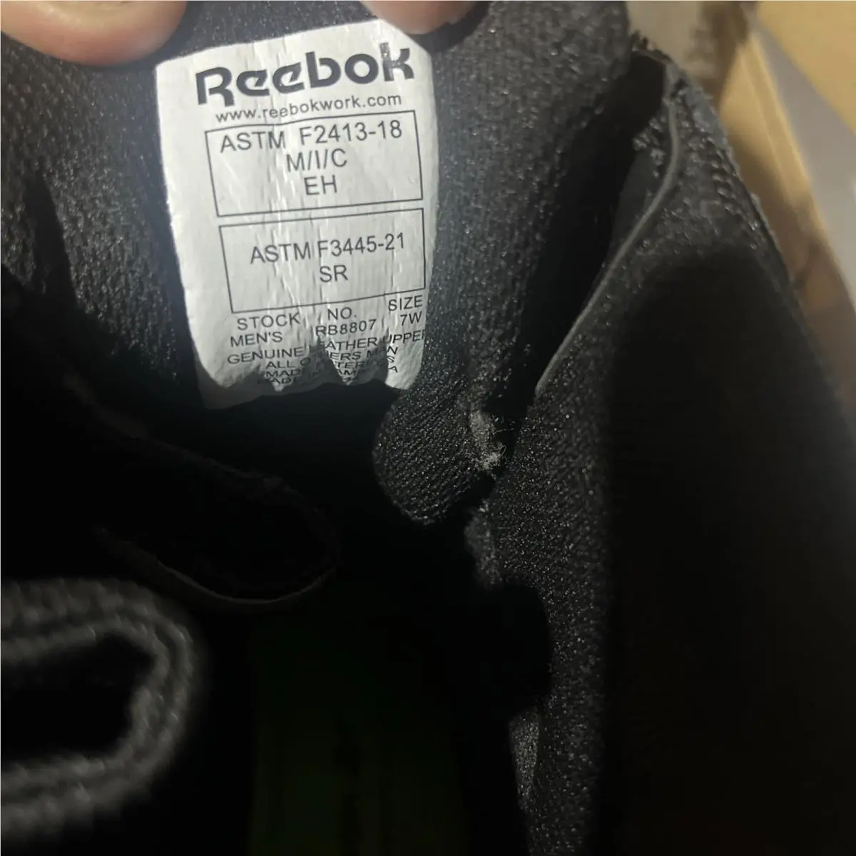 Reebok shoes - RB8807 - RB8807 - Black (UPC: 690774429451) 3