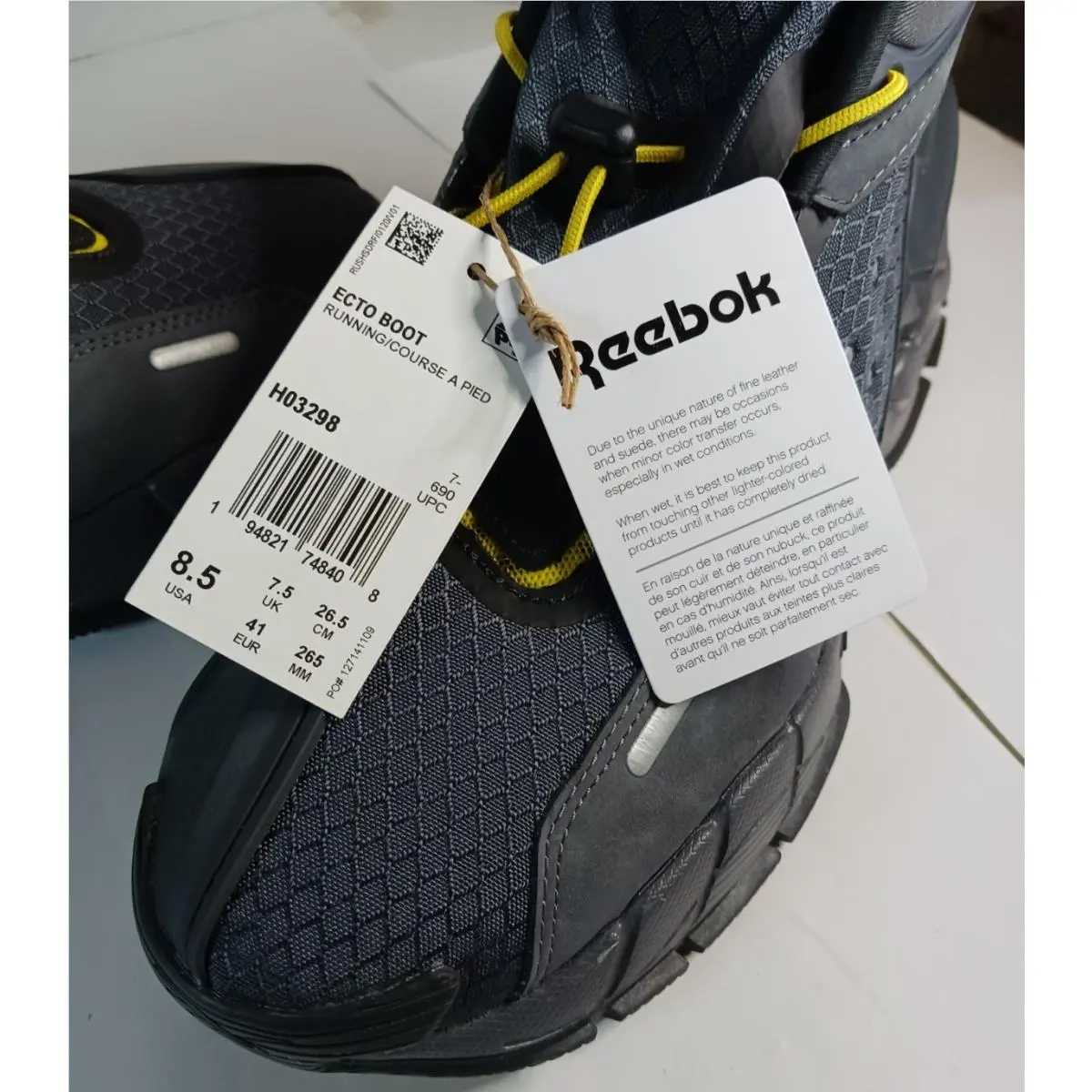 Reebok shoes - Reebok Ecto Boot - Ecto Boot - H03298 - Gray (UPC: 194821752030) 11