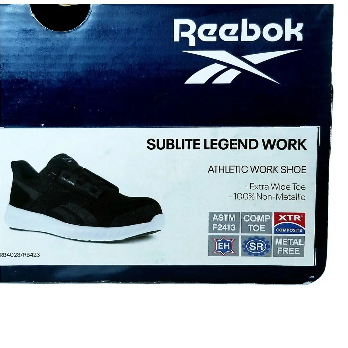 Reebok shoes - Reebok Work - Work - RB423 - Black 1