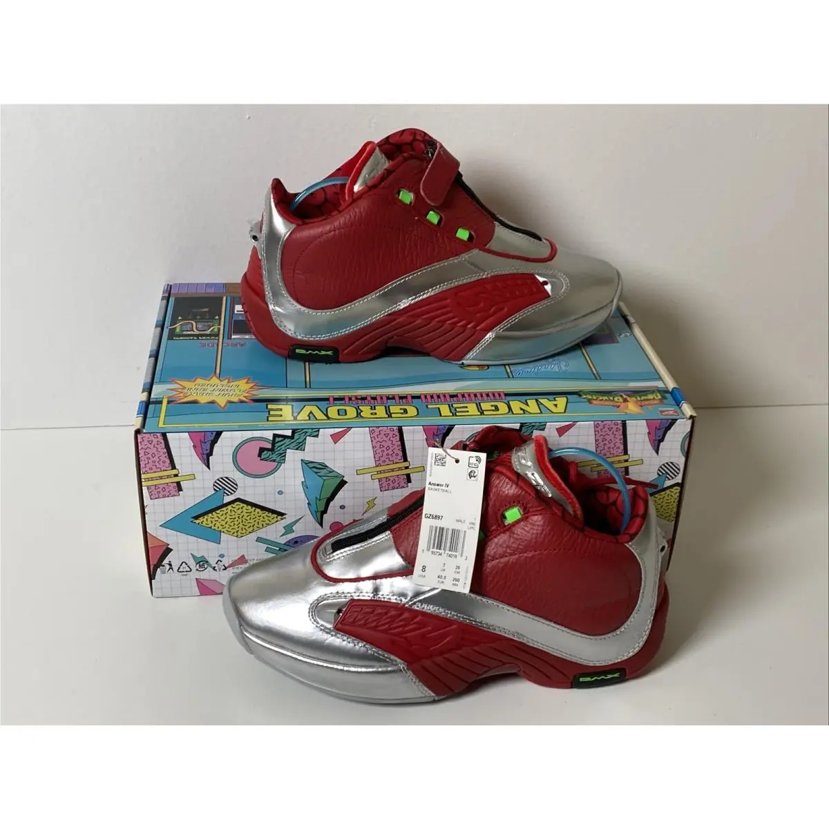 Reebok x Power Rangers Answer IV Lord Zedd Allen Iverson Rare GZ6897 US 8