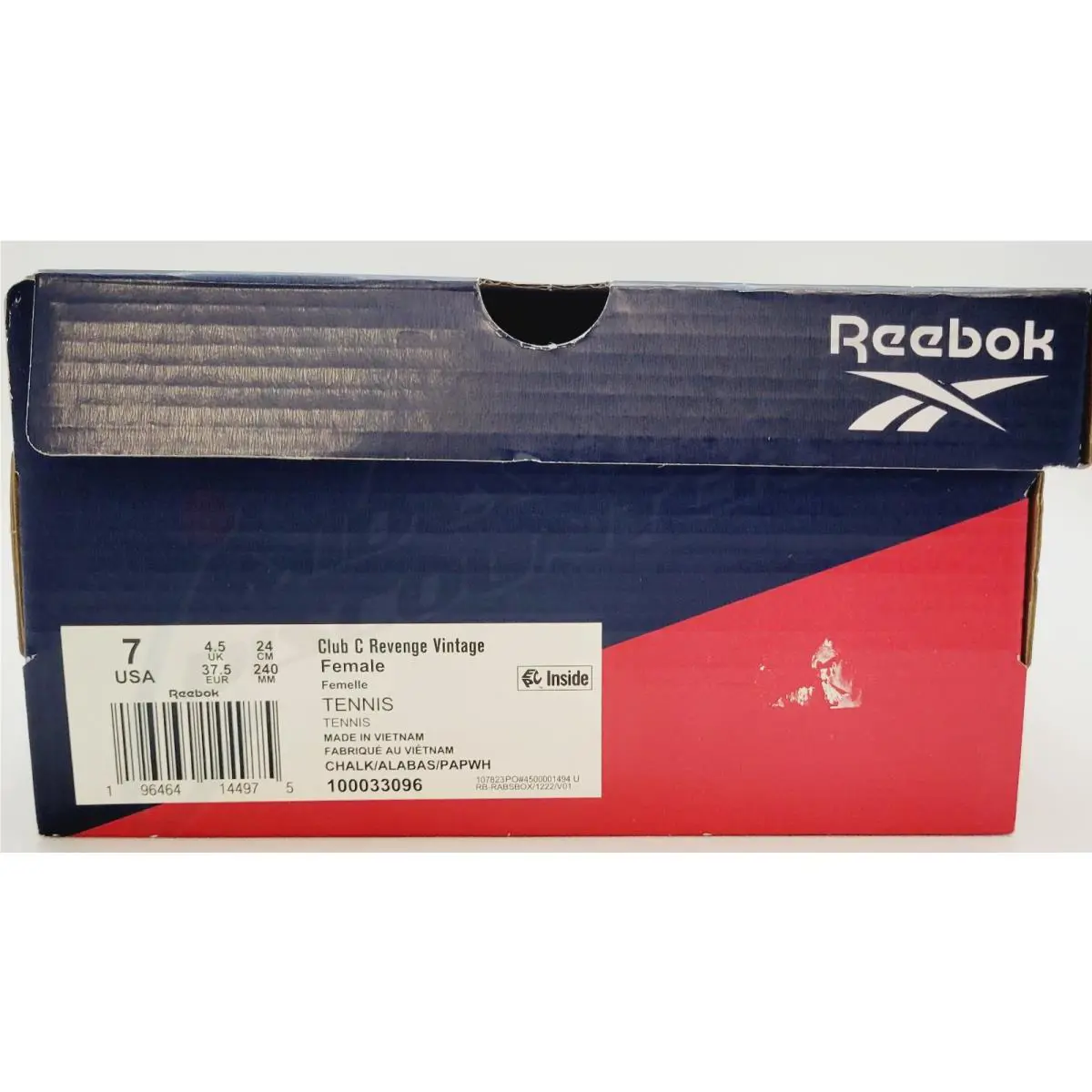 Reebok shoes - Reebok Club C - Club - 100033096 - White (UPC: 196464144975) 0