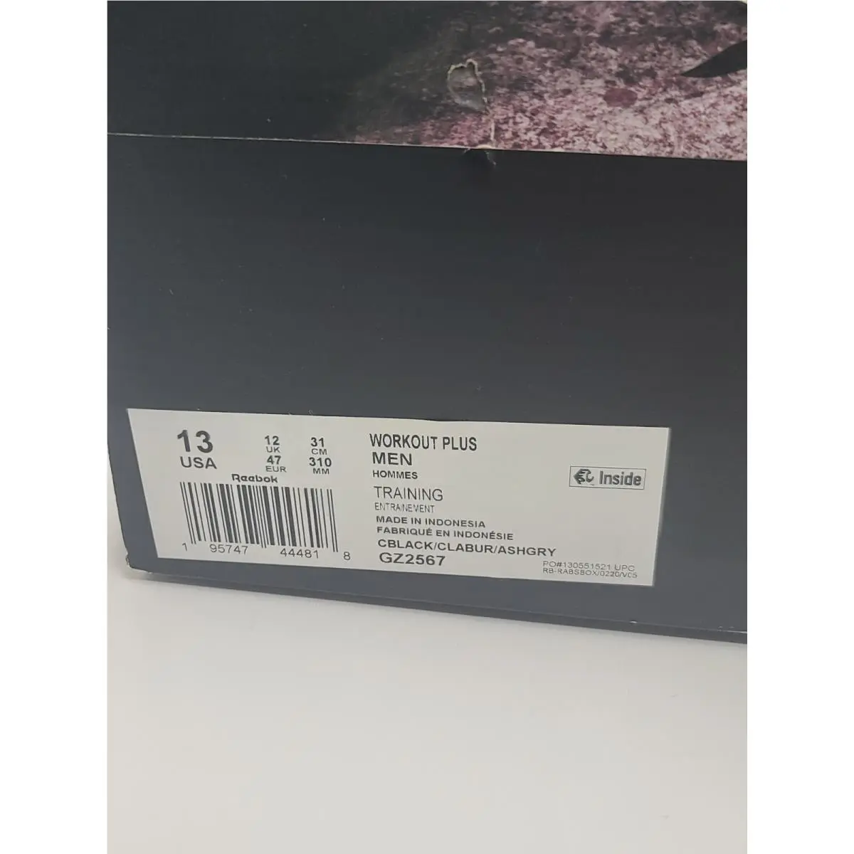 Reebok shoes - Reebok Workout - Workout - GZ2567 - Black 17