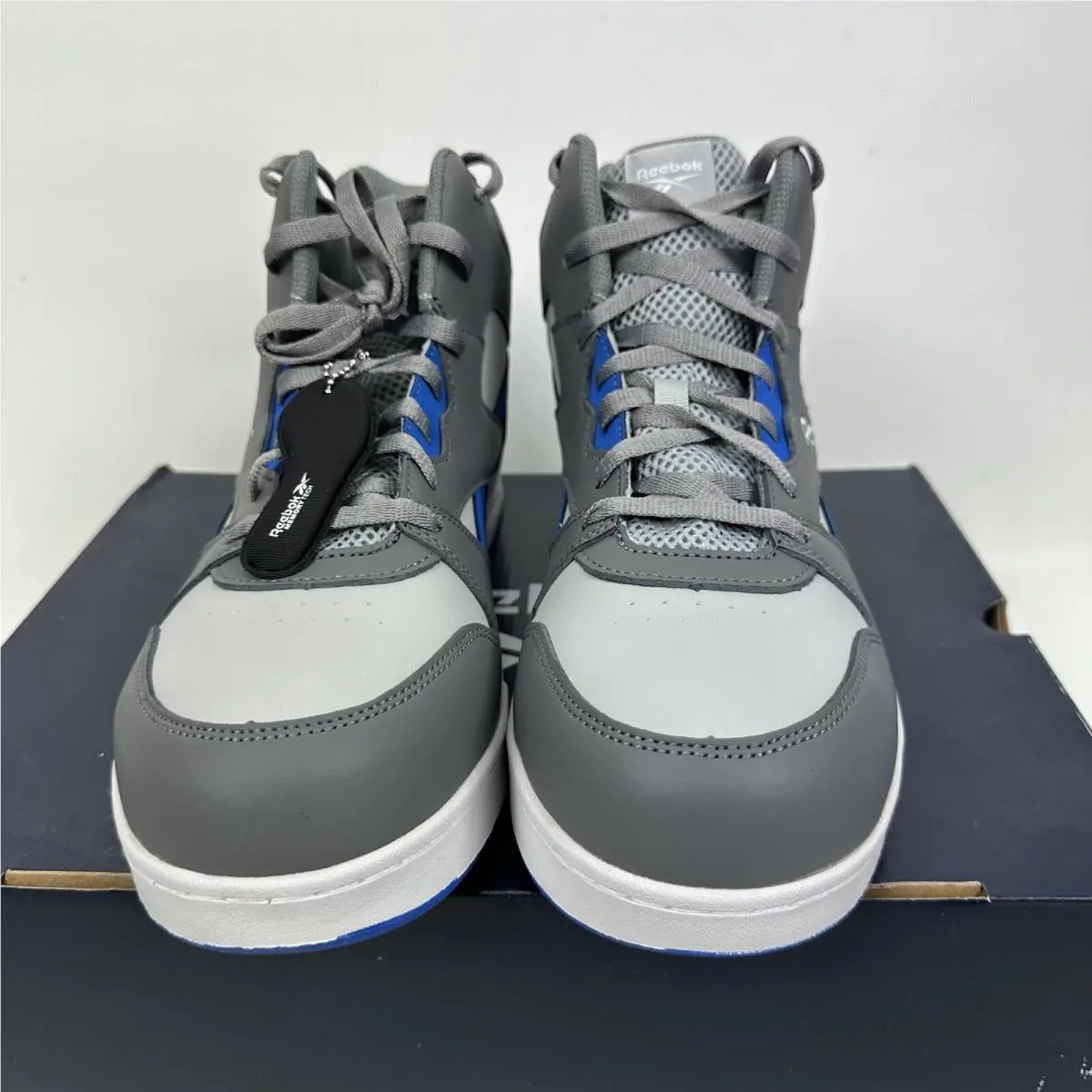 Reebok shoes - Comp Toe Work Shoes - Comp Toe Work Shoes - RB4135 - Gray/Blue (UPC: 0690774512481) 0