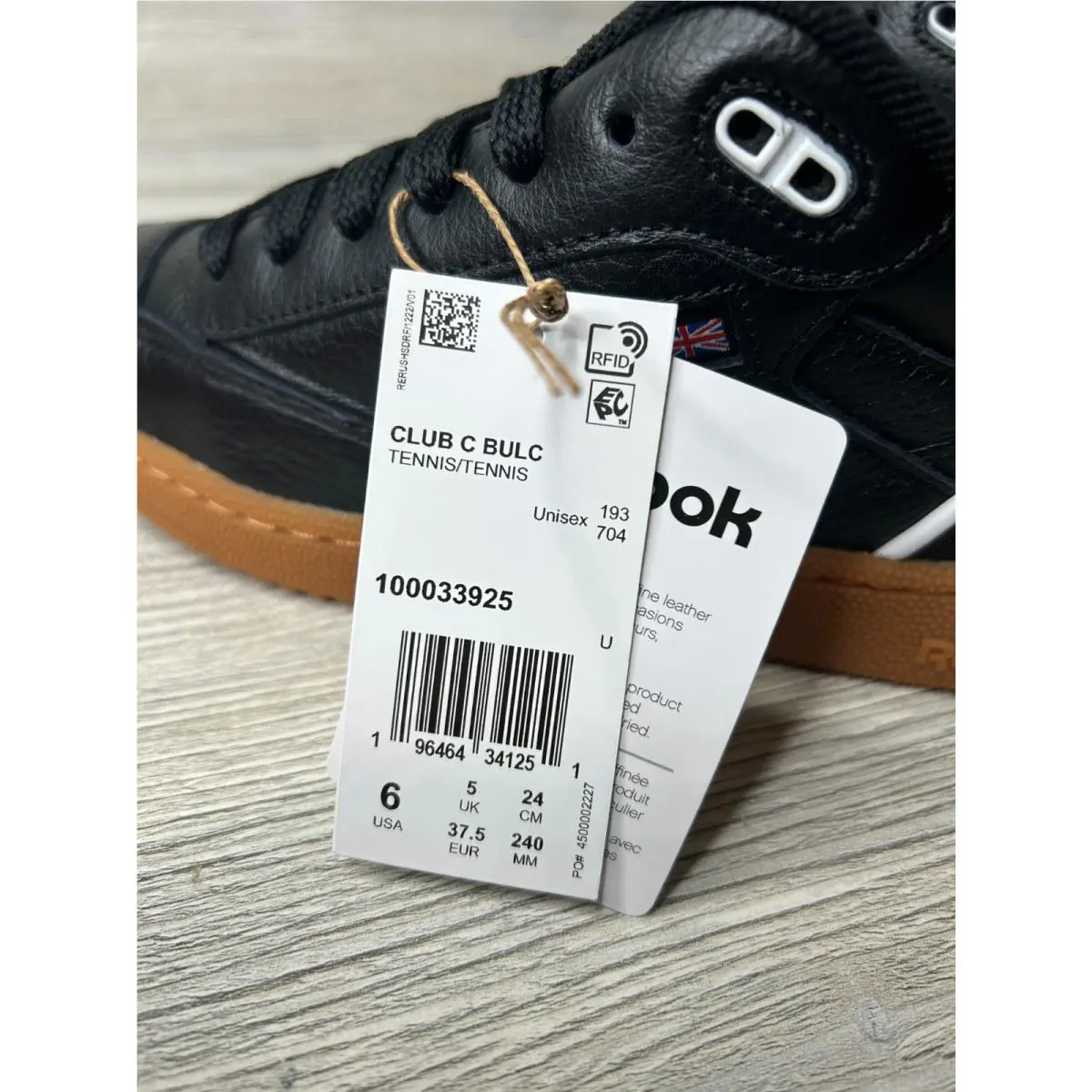 Reebok shoes - Reebok Club C Bulc - Club Bulc - 100033925 - Black 4