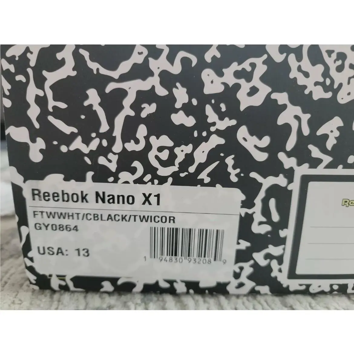 Reebok shoes - GOODR Nano X1 - GOODR Nano - GY0864 - Multicolor (UPC: 194830932089) 8