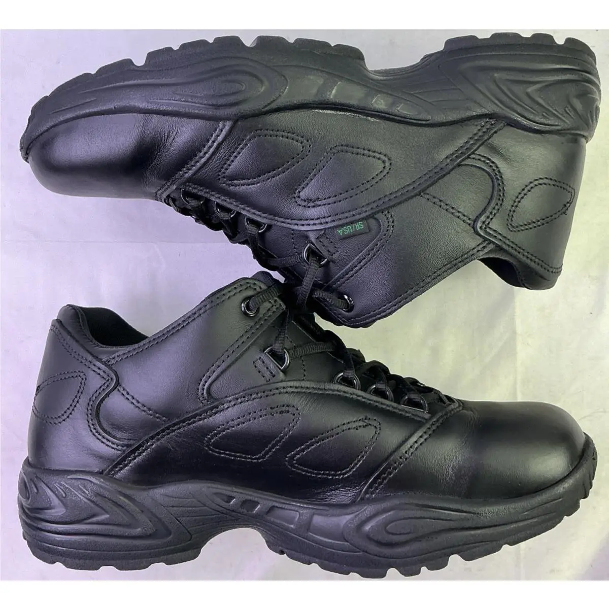 Reebok Men`s Postal Express Usps Soft Toe Work Shoes-black-size: 11.5