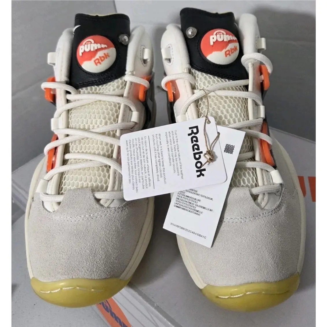 Reebok shoes - Reebok Question - Question - H06490 - Chalk/Black /Orange 0