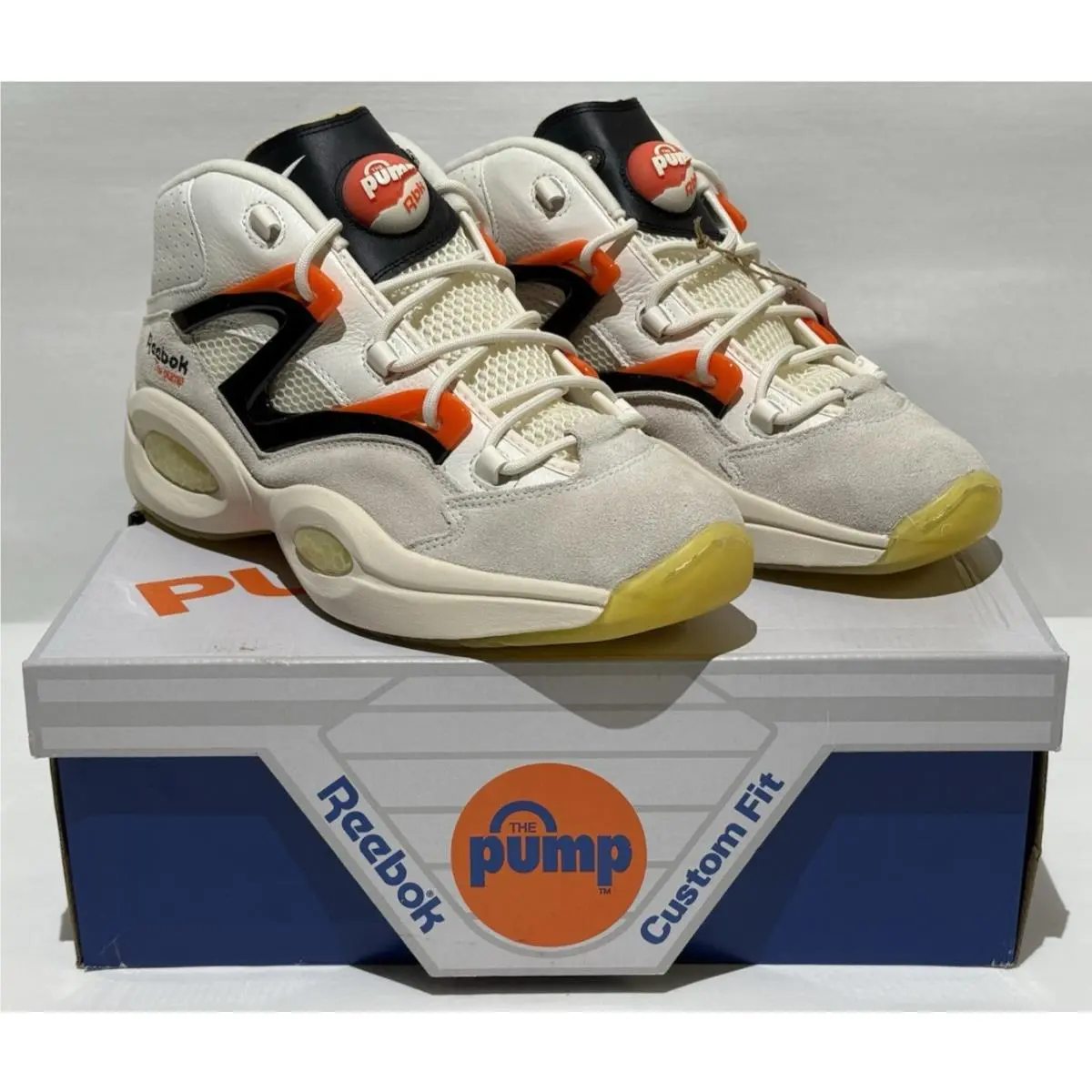 Unisex 12 -  Question Pump Pump Universe Basketball Shoes Sneakers H06490 by Reebok