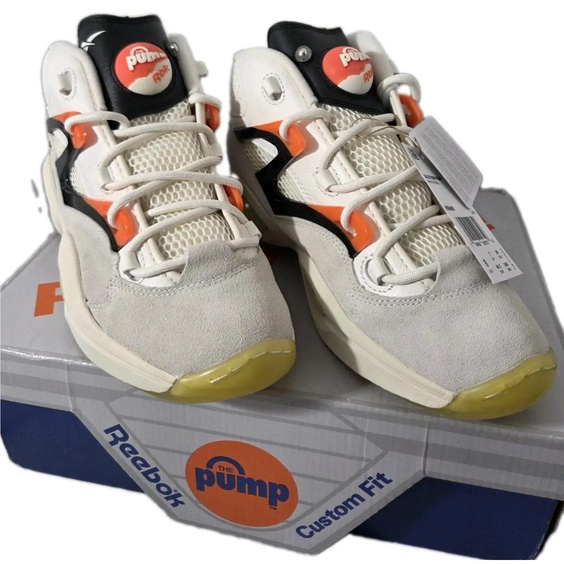 Reebok shoes - Reebok Question - Question - H06490 - Chalk/Black /Orange 4