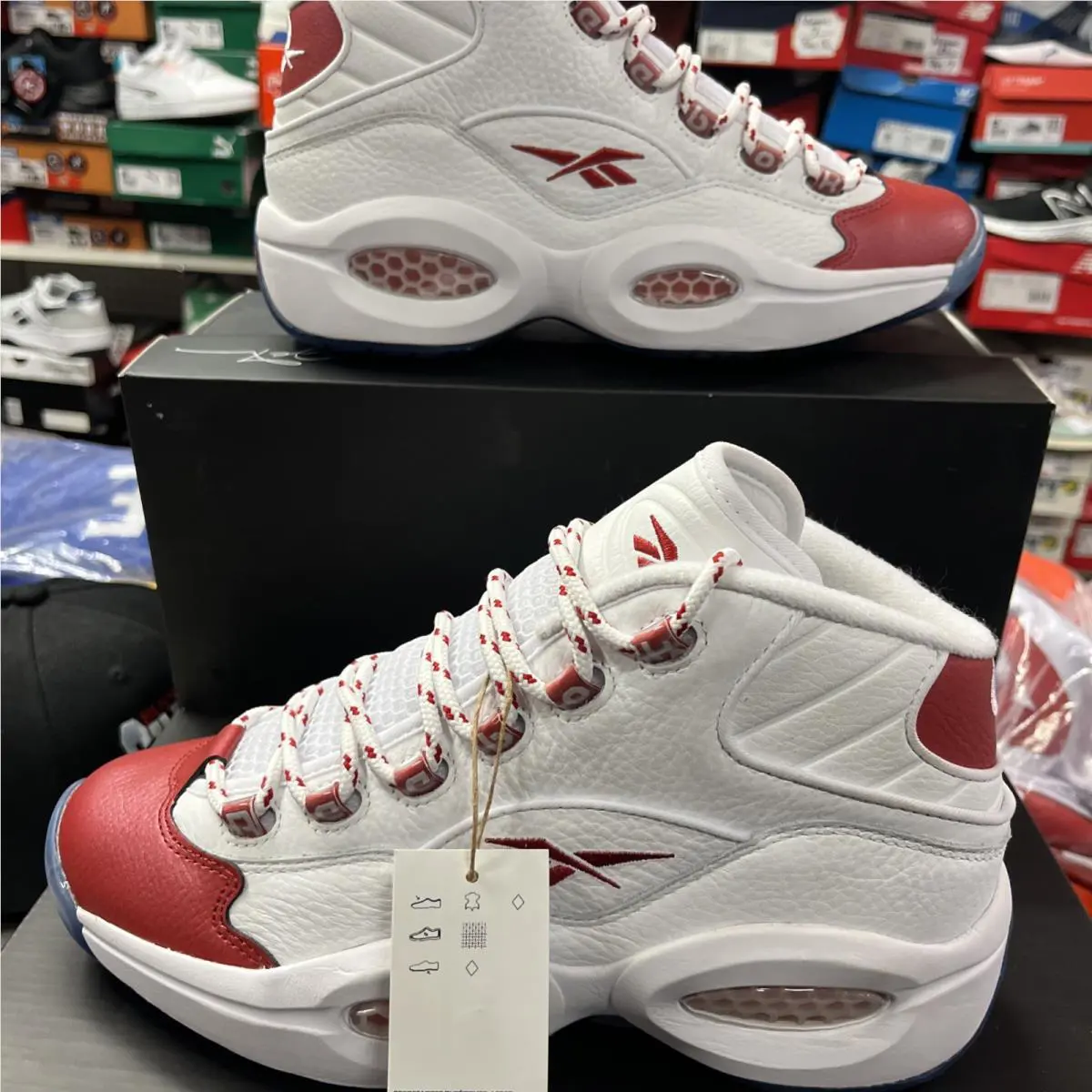 Reebok shoes - Reebok Question Mid - Question Mid - 100074721 - White (UPC: 0197225253646) 0