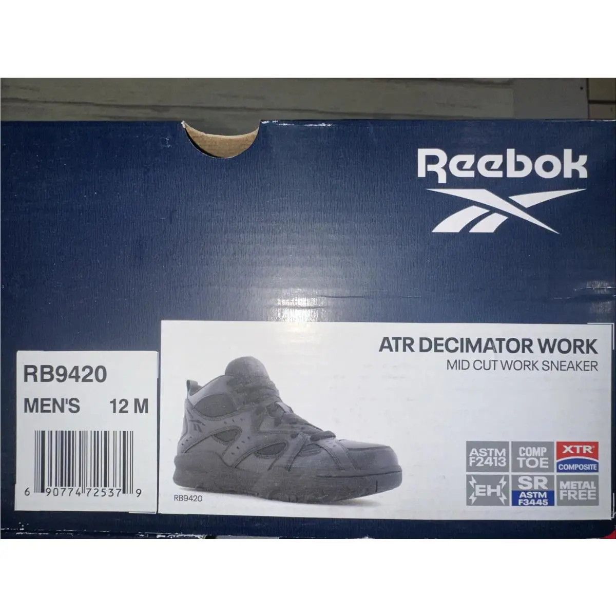 Reebok shoes - ATR DECIMATOR - ATR DECIMATOR - RB9420 - Black (UPC: 0690774725379) 8
