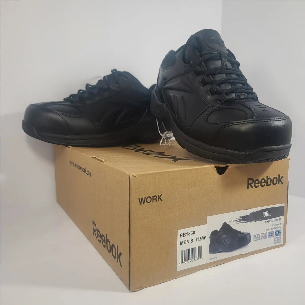 Reebok shoes - STREET SPORT JOGGER WORK SHOE - RB1860 - Black 0