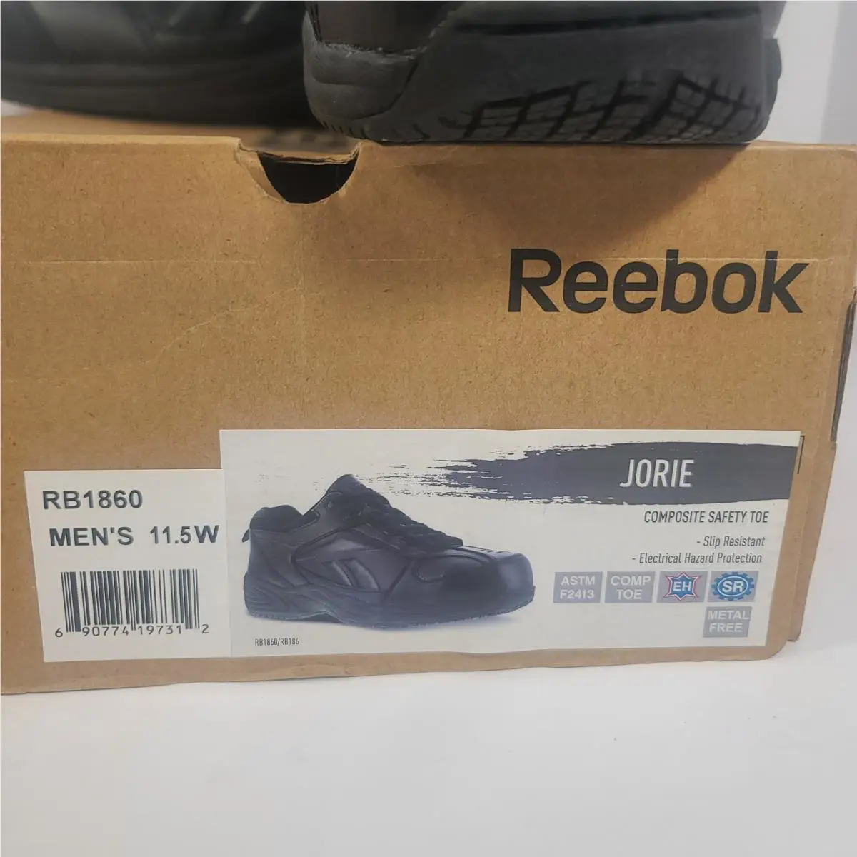 Reebok shoes - STREET SPORT JOGGER WORK SHOE - RB1860 - Black 1
