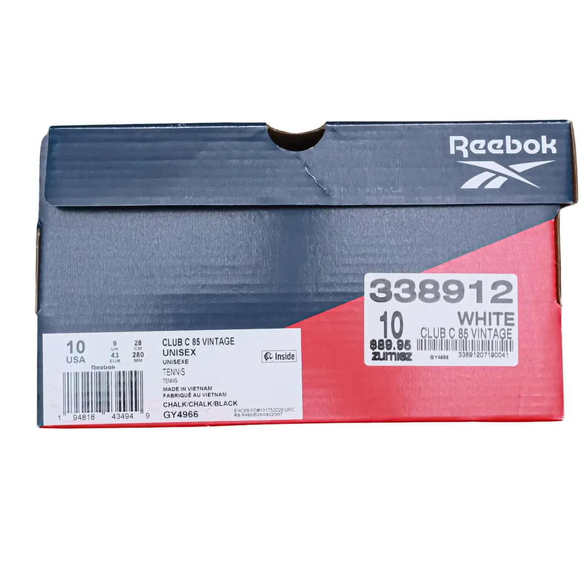 Reebok shoes - Reebok Club C 85 - Club - GY4966 - White (UPC: 194818434949) 5