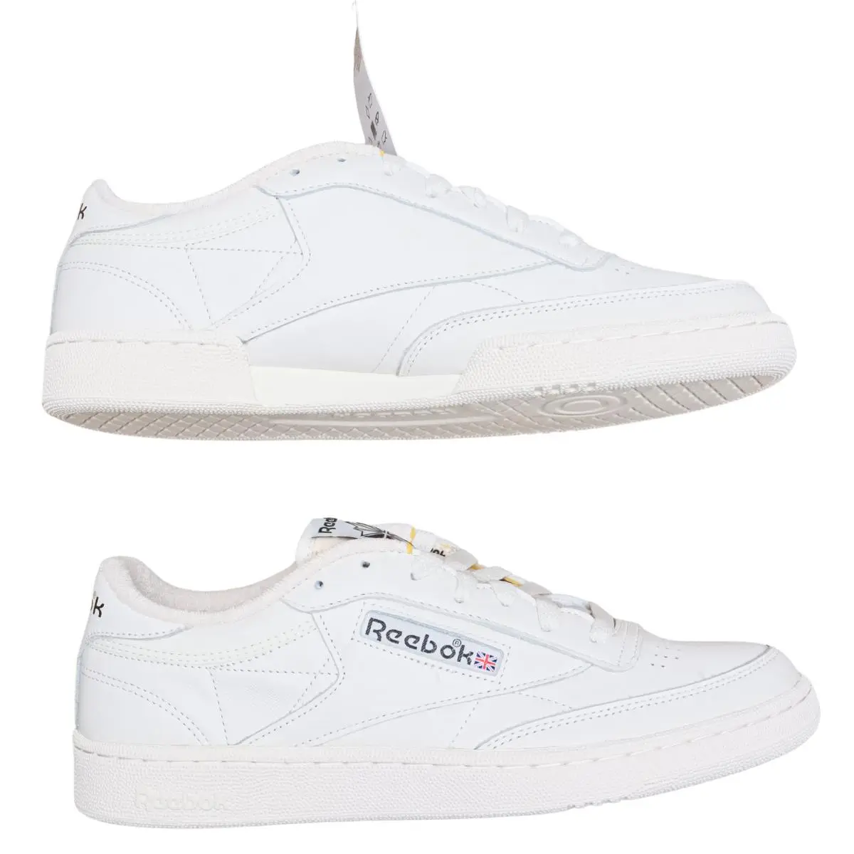 Size 10 - Reebok Club C 85 Vintage Unisex White Shoes