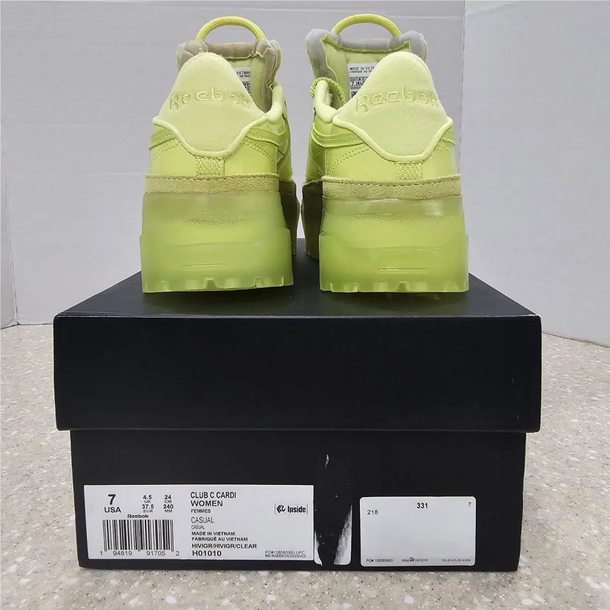 Reebok shoes - Reebok Club C - Club - H01010 - Yellow (UPC: 194819913429) 3
