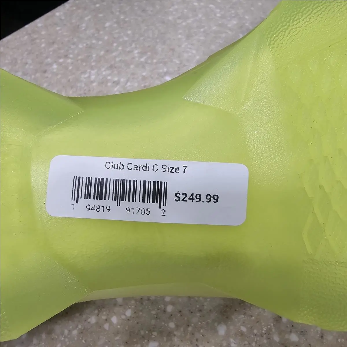 Reebok shoes - Reebok Club C - Club - H01010 - Yellow (UPC: 194819913429) 8
