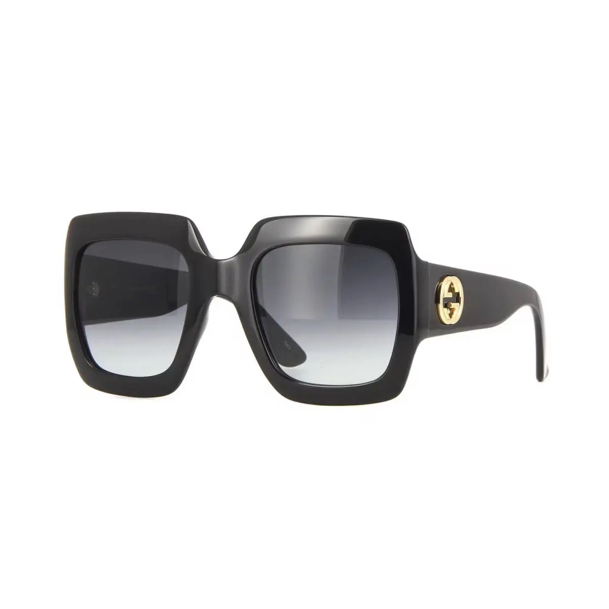 Gucci GG0687S Black/grey Shaded 001 Sunglasses