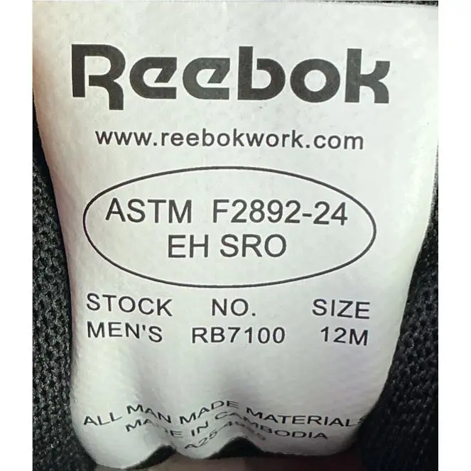 Reebok shoes - RB7100 - RB7100 - Black 4