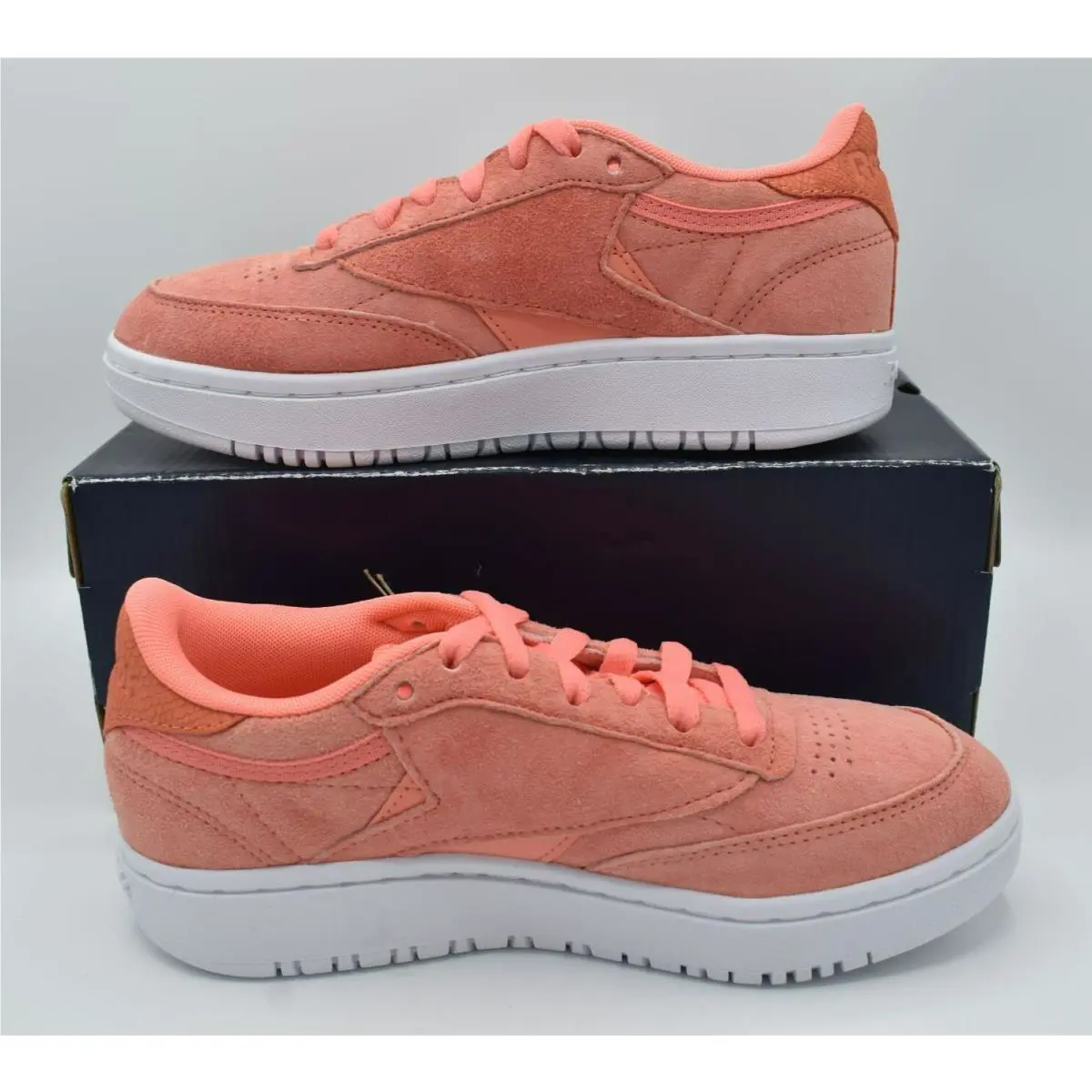 Reebok shoes - Reebok Club C Double - Club Double - FZ0848 - Pink (UPC: 194813389985) 0