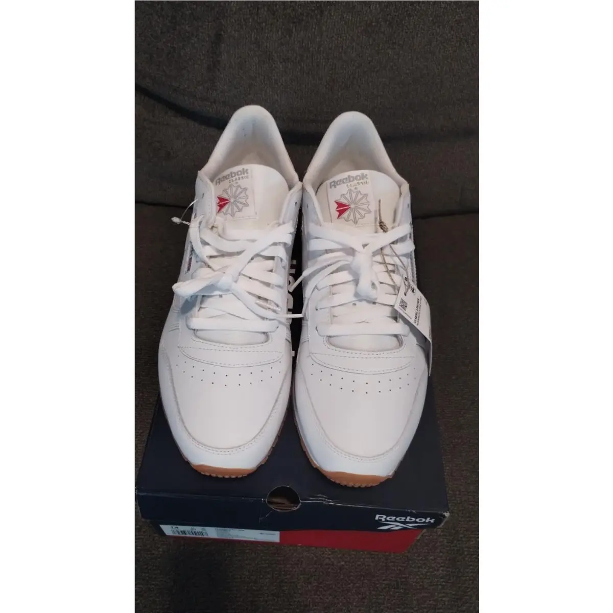 Mens Reebok Classic Leather White/gum Shoes GY0952