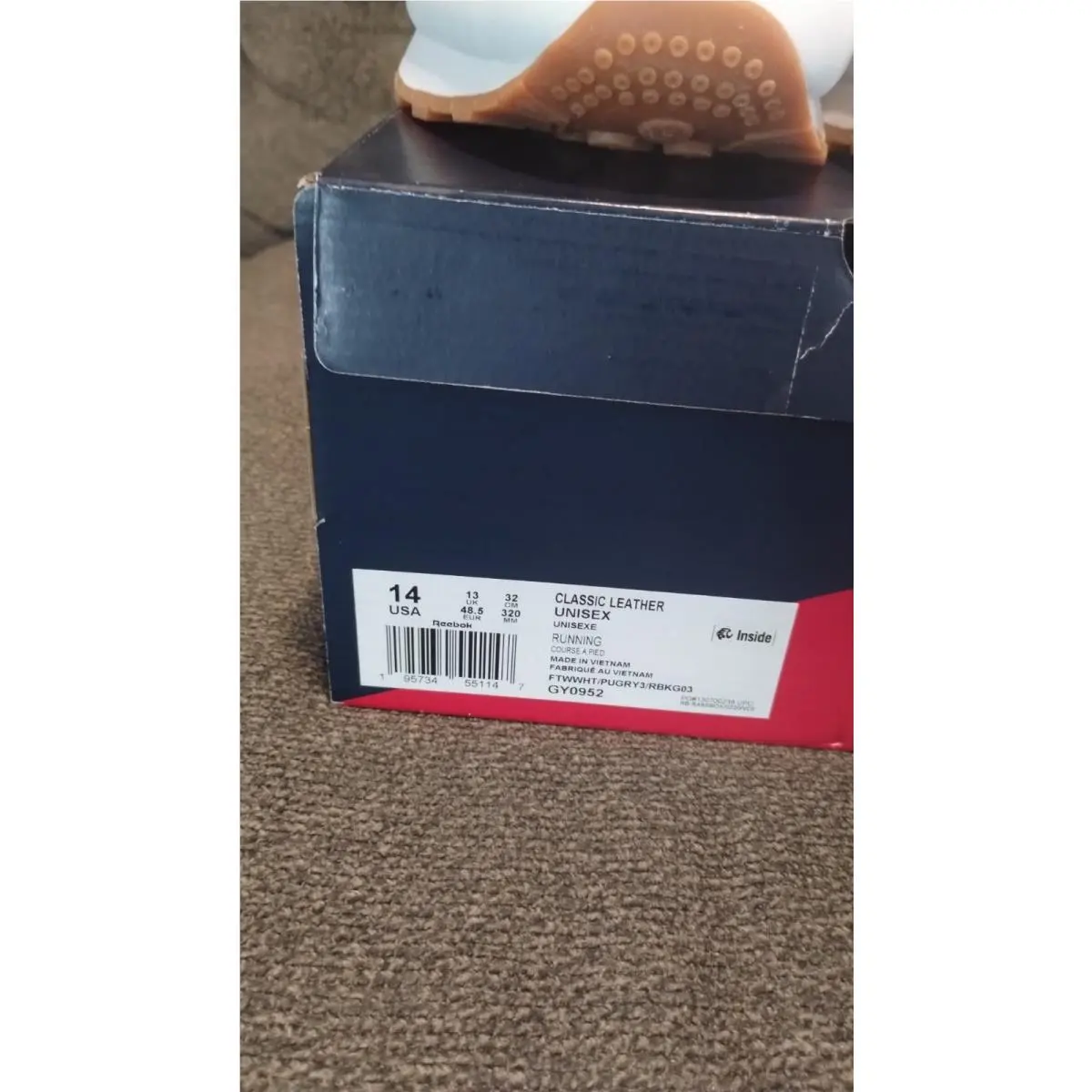 Reebok shoes - Reebok Classic Leather - Classic Leather - GY0952 - White 1