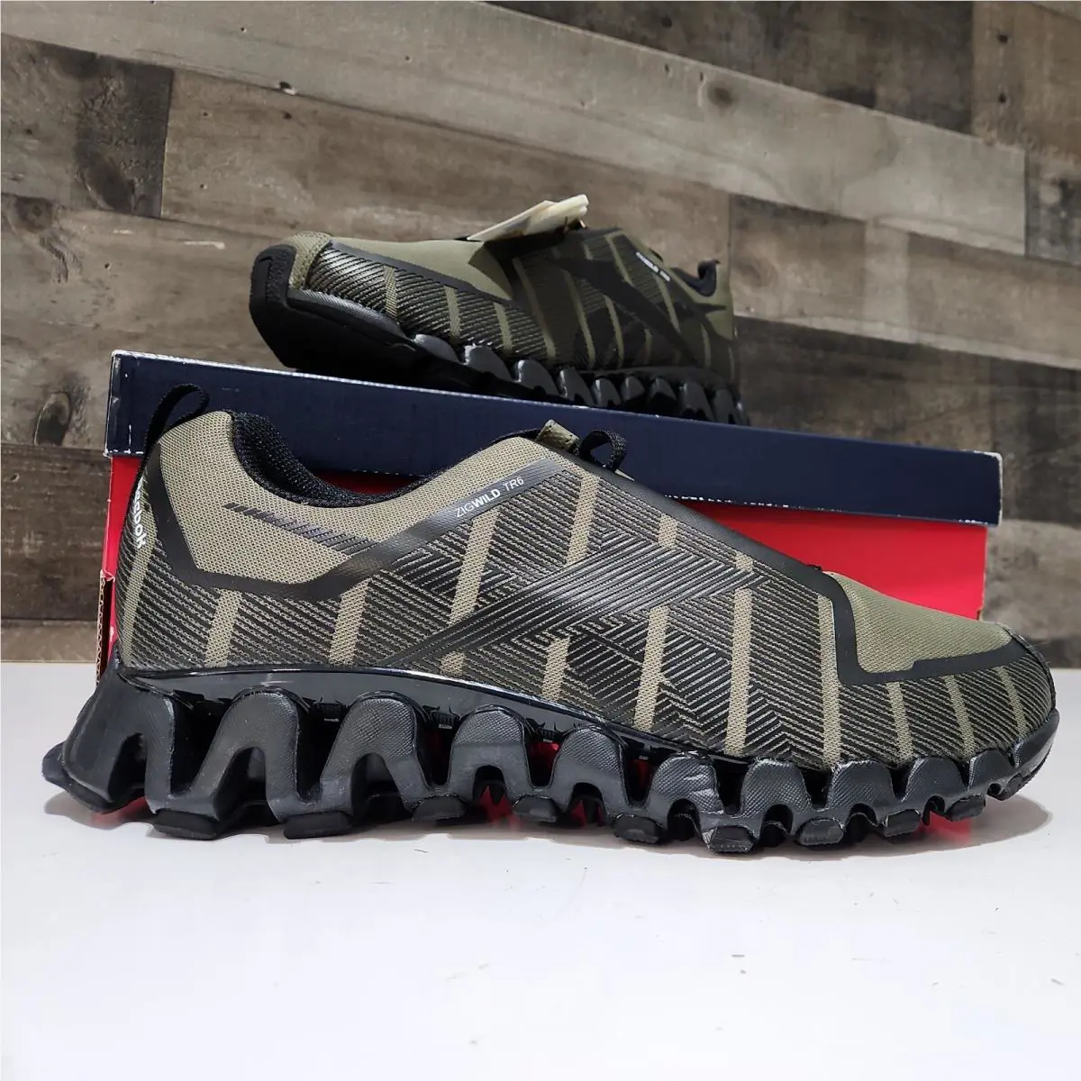 Reebok shoes - Reebok ZigWild Tr 6 - ZigWild - FX1435 - Green Black 1