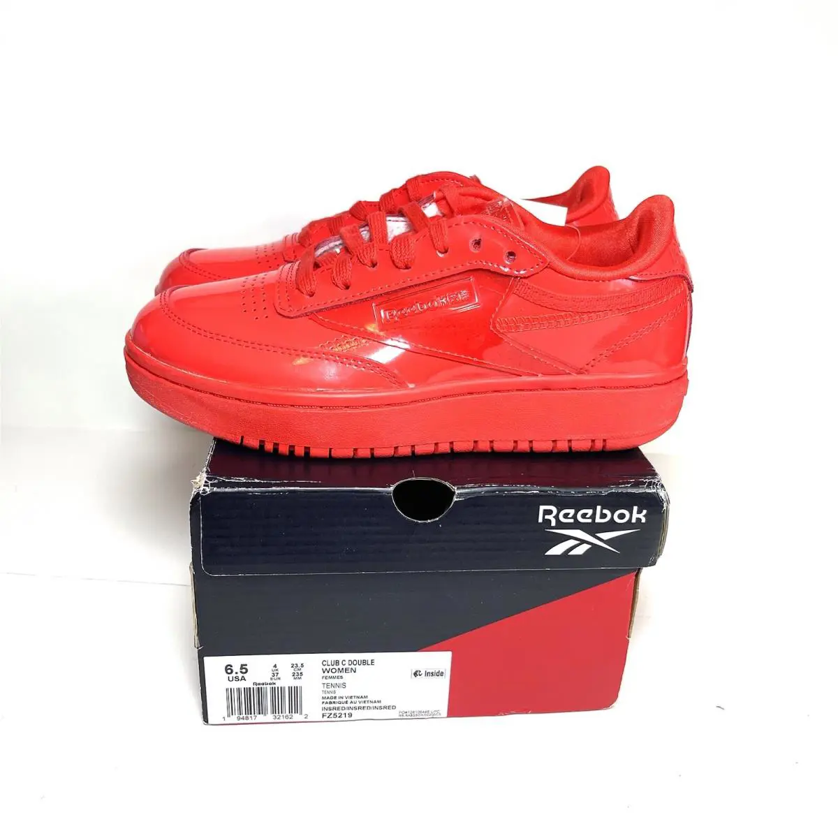 Reebok shoes - Club C Double - Club Double - FZ5219 - Red 7