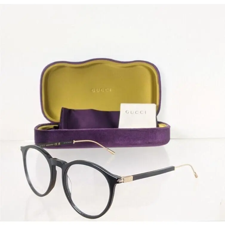 Gucci Eyeglasses GG 1274 001 Black GG 1274O 52mm