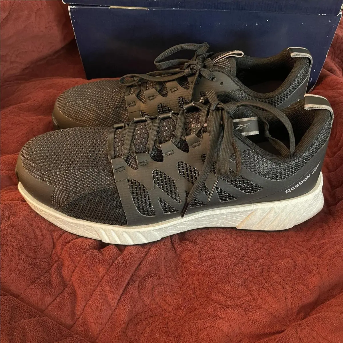 Reebok shoes - Reebok Fusion Flexweave Work RB4311 - RB4311 - Black (UPC: 690774486331) 1