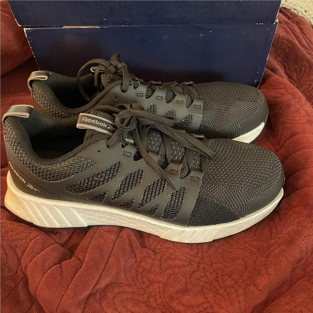Reebok shoes - Reebok Fusion Flexweave Work RB4311 - RB4311 - Black (UPC: 690774486331) 3