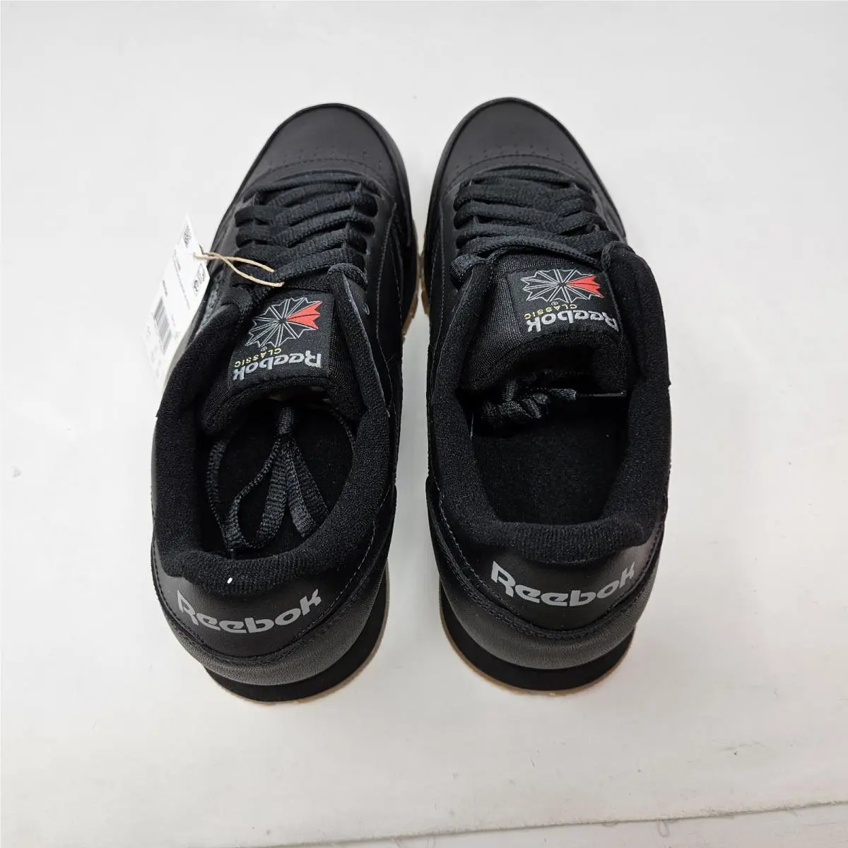 Reebok shoes - Reebok Classic Leather - Classic Leather - 49798 - Black Gum (UPC: 664712519450) 3