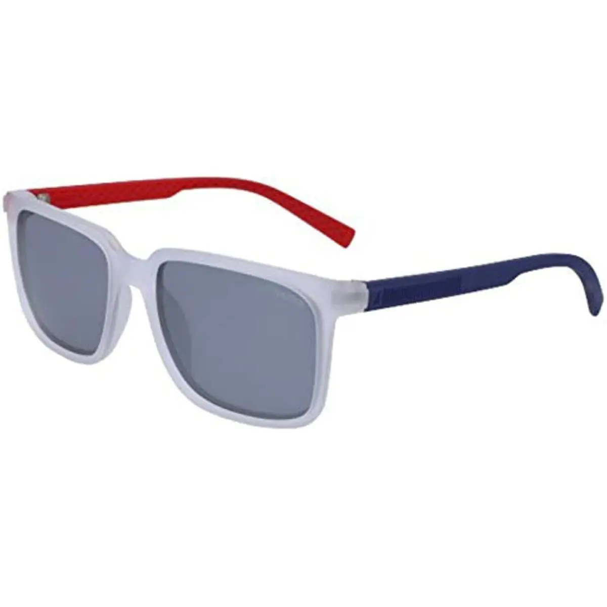 Nautica N6237S 909 Matte Crystal Polarized Sunglasses with Grey Lens Case