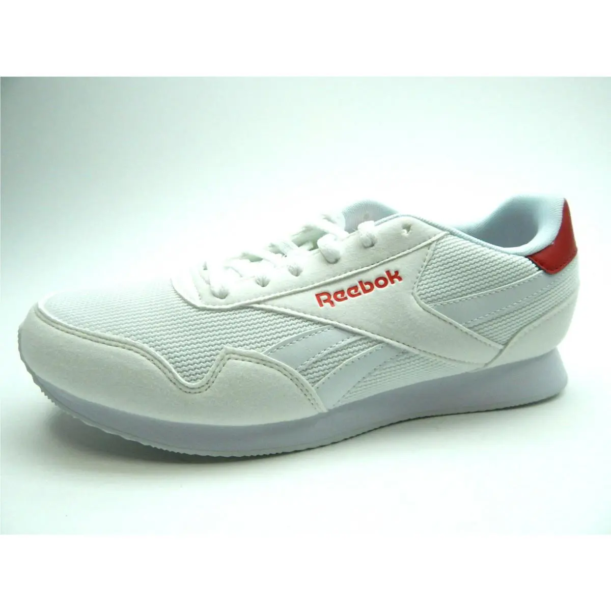 Reebok shoes - REEBOK ROYAL CL JOGGER 3 - EF7805 - White RED (UPC: 193099514692) 3
