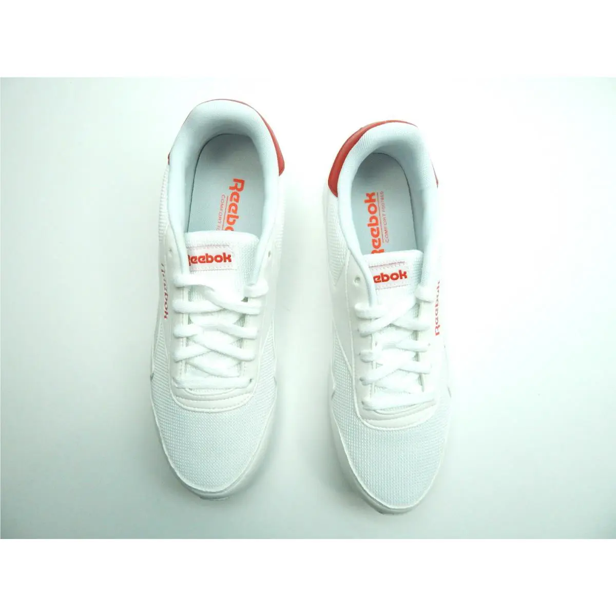 Reebok shoes - REEBOK ROYAL CL JOGGER 3 - EF7805 - White RED (UPC: 193099514692) 5