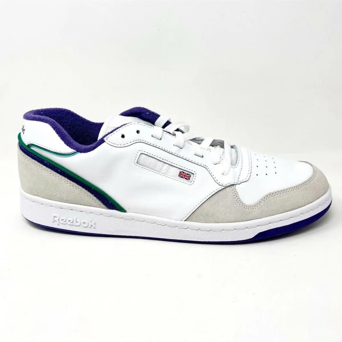 Reebok Act 300 MU Chalk White Purple Mens Size 13 Retro Trainer EF3777