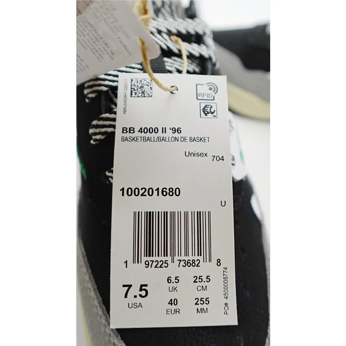 Reebok shoes - Reebok BB 4000 - BB4000 - Black 10