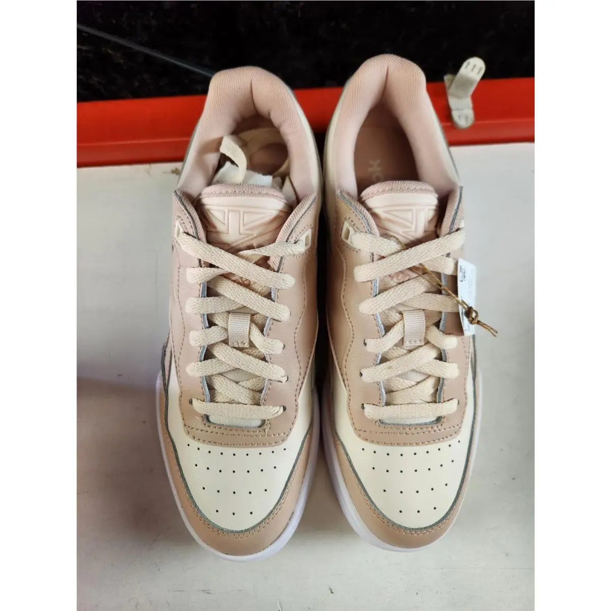 Reebok shoes - BB4000 - BB4000 - White/Pink Stucco 2