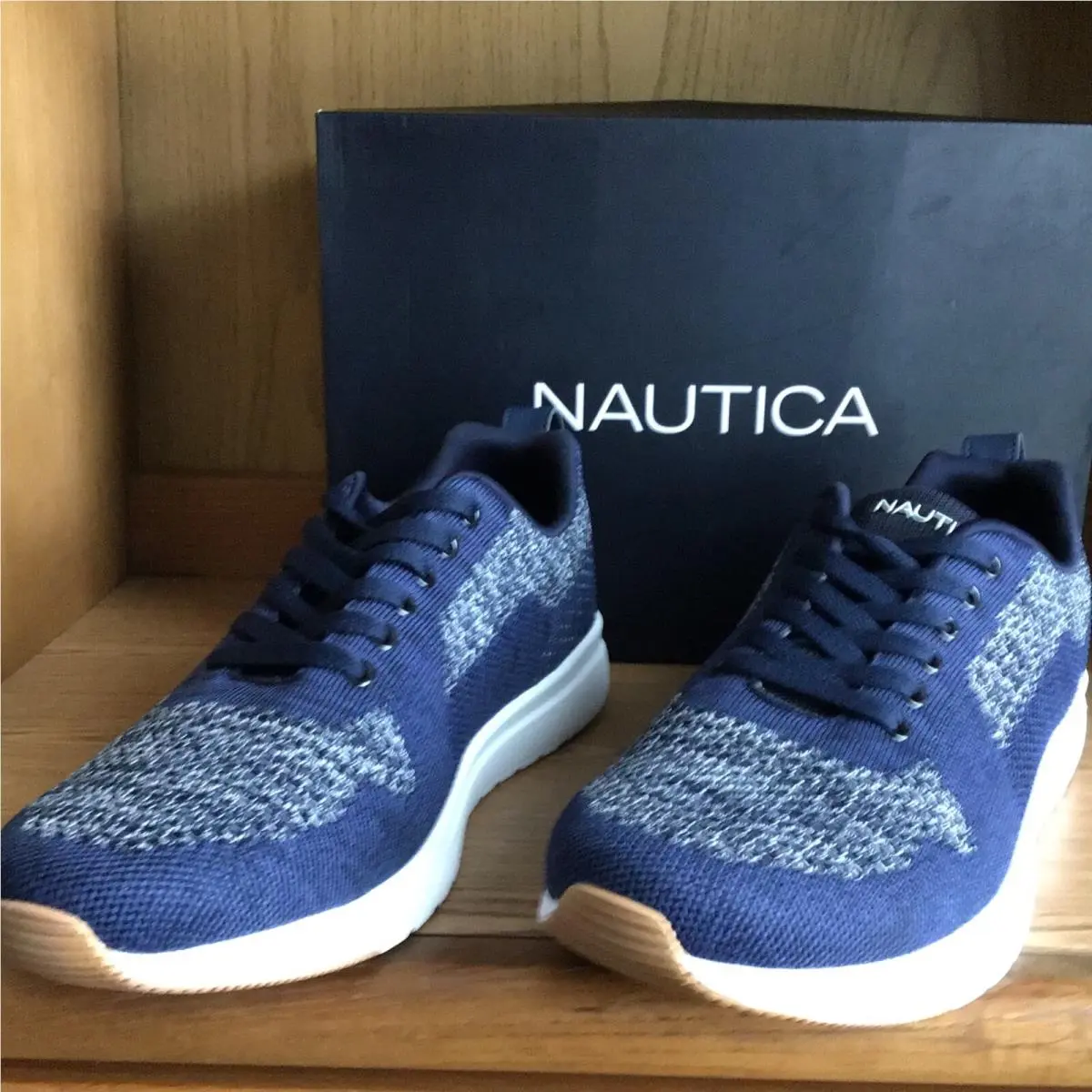 Nautica Paylon Knit Casual Fashion Sneakers Men Size 12 EU 45 EL1873