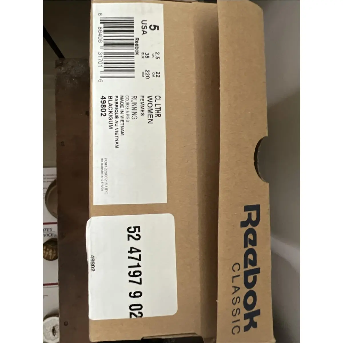 Reebok shoes - Reebok Classic Leather - Classic Leather - 49802 - Black 0