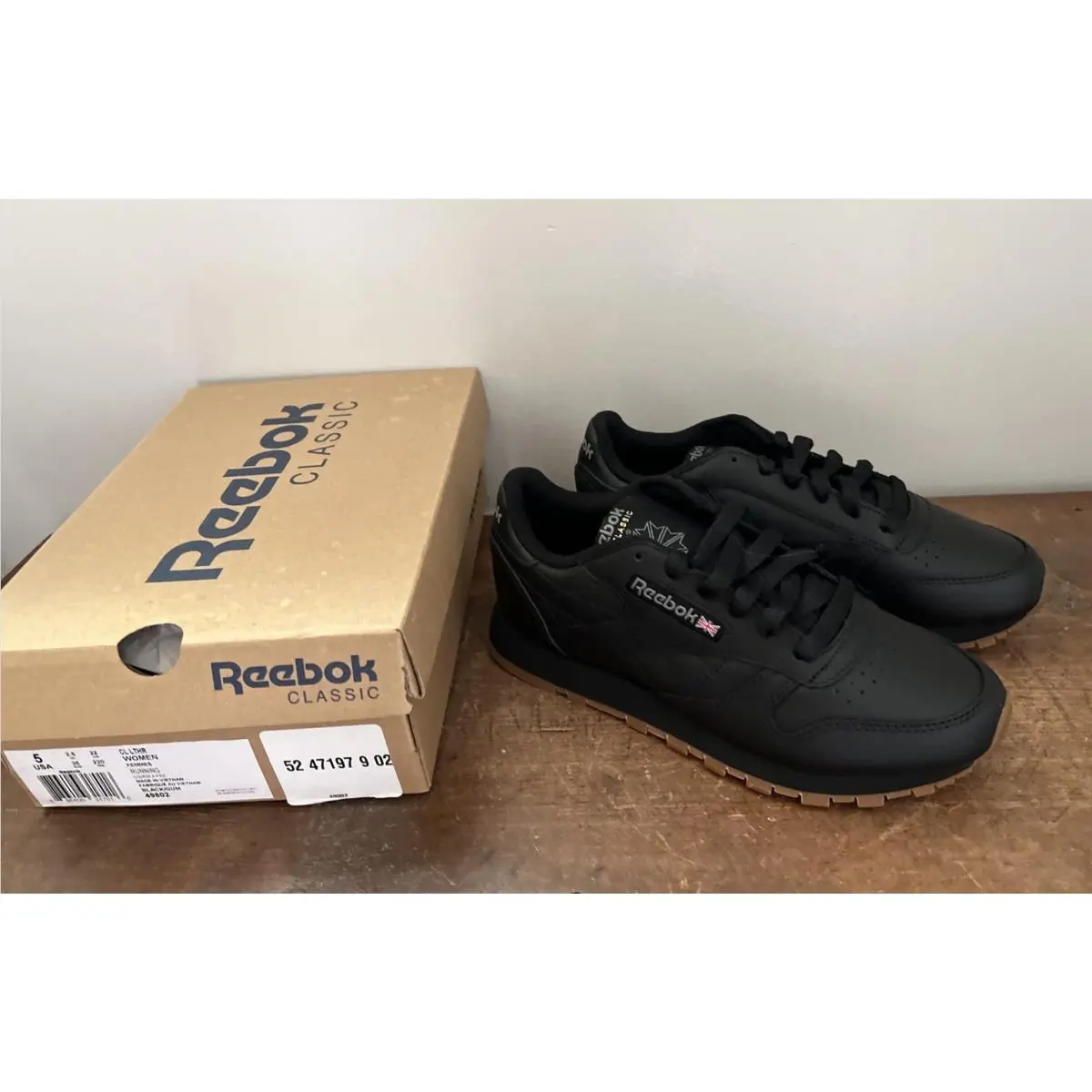 Reebok shoes - Reebok Classic Leather - Classic Leather - 49802 - Black 2