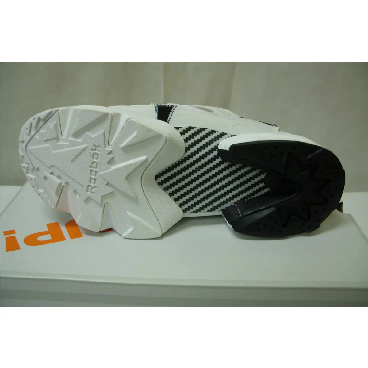 Reebok shoes - Reebok InstaPump Fury OB - InstaPump Fury - AR1413 - Black & White (UPC: 889769414781) 10