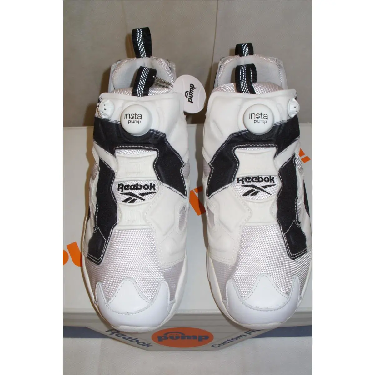 Reebok shoes - Reebok InstaPump Fury OB - InstaPump Fury - AR1413 - Black & White (UPC: 889769414781) 0
