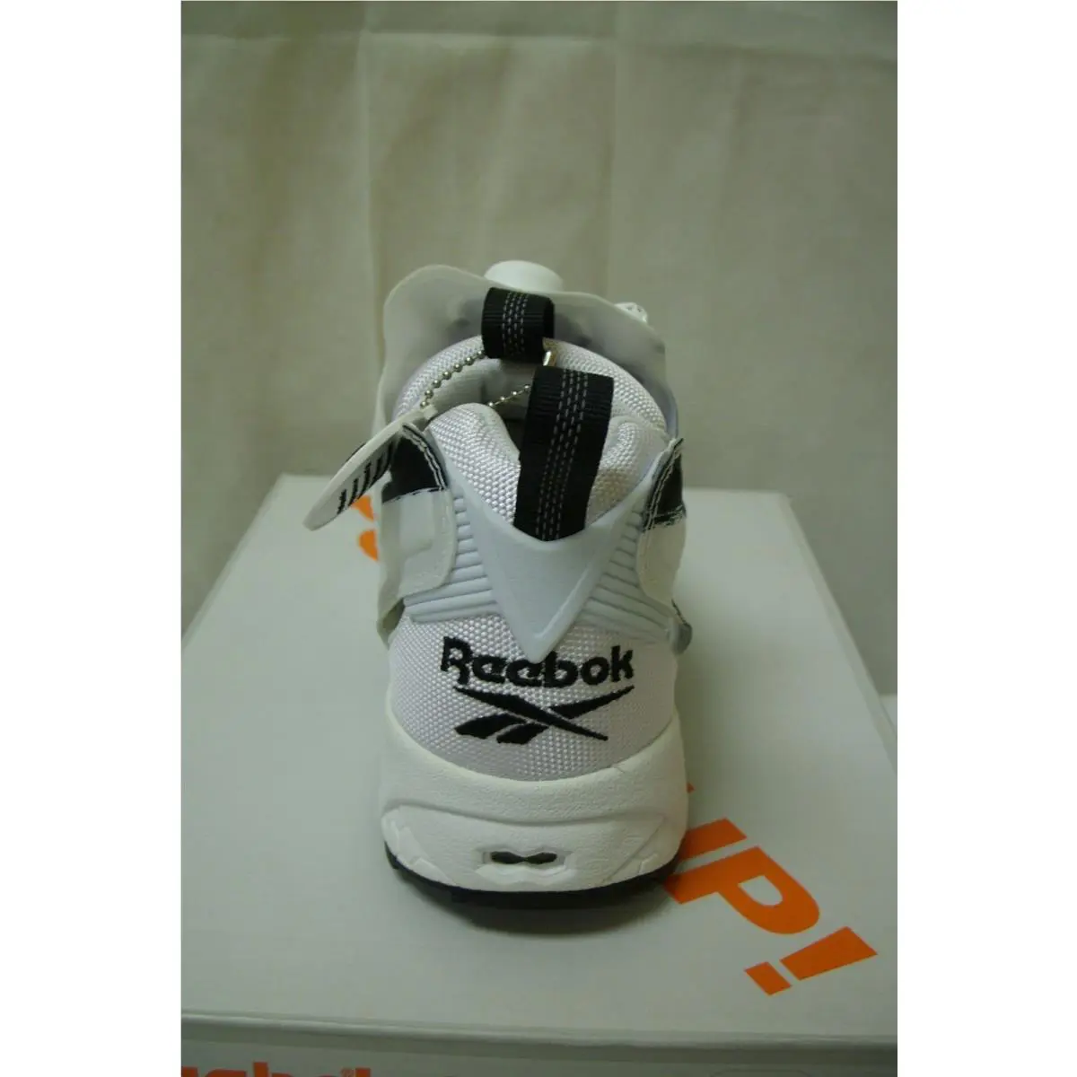 Reebok shoes - Reebok InstaPump Fury OB - InstaPump Fury - AR1413 - Black & White (UPC: 889769414781) 4